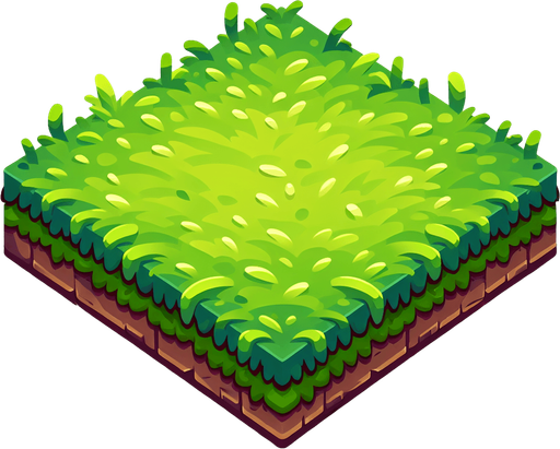 flat grass background.
Single Game Texture. In-Game asset. 2d. Blank background. High contrast. No shadows.