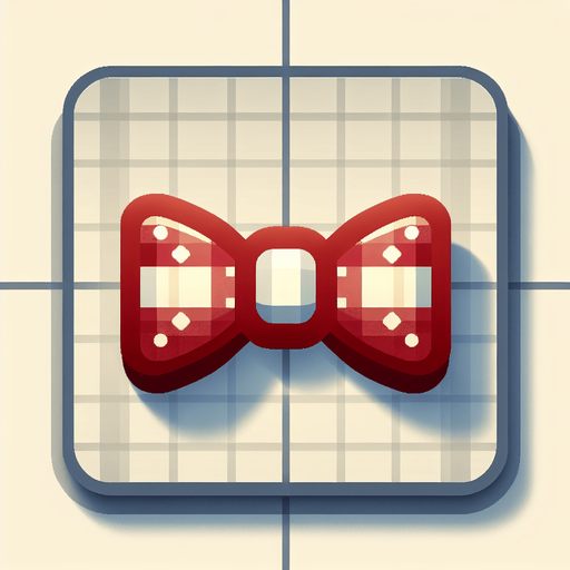 a christmas boe tie. plastic style. Single Game Texture. In-Game asset. 2d. Blank background. High contrast. No shadows.