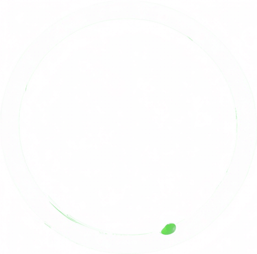 green circle