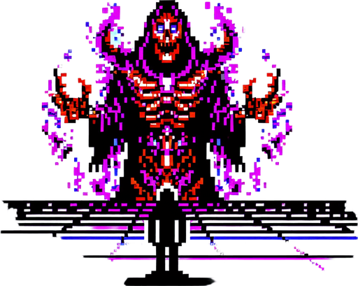 evil wraith, 1st person perspective, I want the art style to reflect a classic 16-bit retro pixel art aesthetic, reminiscent of early 1990s RPGs with vibrant colors.
Single Game Texture. In-Game asset. 2d. Blank background. High contrast. No shadows.