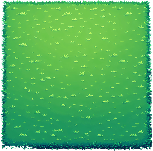 flat grass background.
Single Game Texture. In-Game asset. 2d. Blank background. High contrast. No shadows.