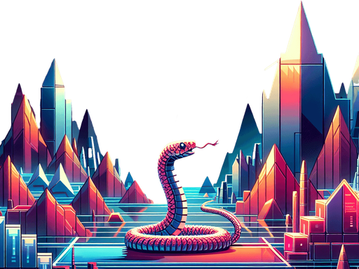 Bright Amazing games background for modern snake game. It should be epic!