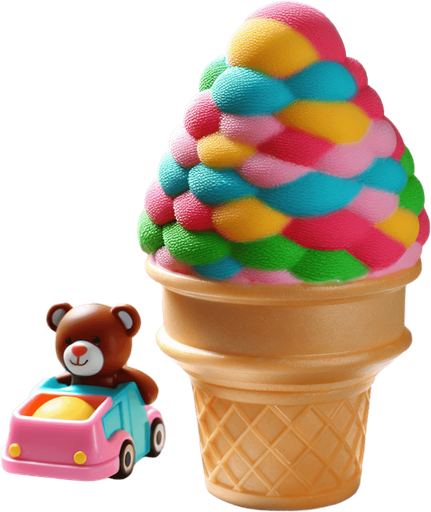 Glace pour enfant.
Photo