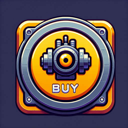 2d top down button buy shooter robot.
Single Game Texture. In-Game asset. 2d. no background. High contrast. No shadows.