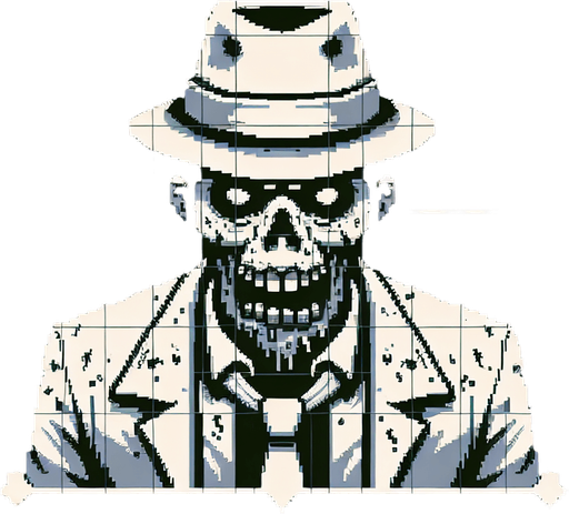 2d top down zombie boss.
Single Game Texture. In-Game asset. 2d. no background. High contrast. No shadows.