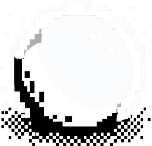 white bubble. 8-bit..
Single Game Texture. In-Game asset. 2d. Blank background. High contrast. No shadows.