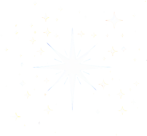 stars particles. Single Game Texture. In-Game asset. 2d. Blank background. High contrast. No shadows.