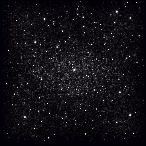 plain black background with stars. 2d repeating Texture.