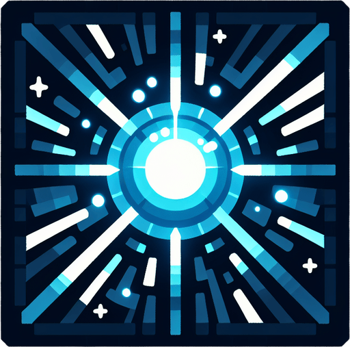 Blue,laser like.
Single Game Texture. In-Game asset. 2d. Blank background. High contrast. No shadows.