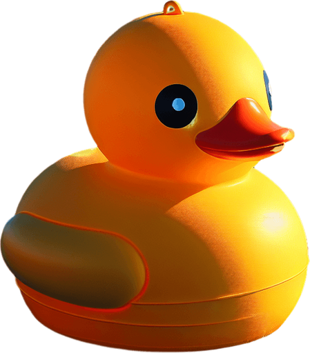 Bouée canard.
Image