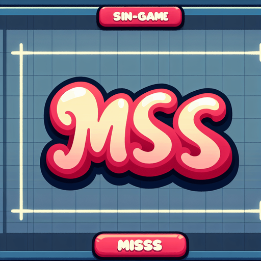 red text saying "MISS". cute cartoony graphics..
Single Game Texture. In-Game asset. 2d. Blank background. High contrast. No shadows.