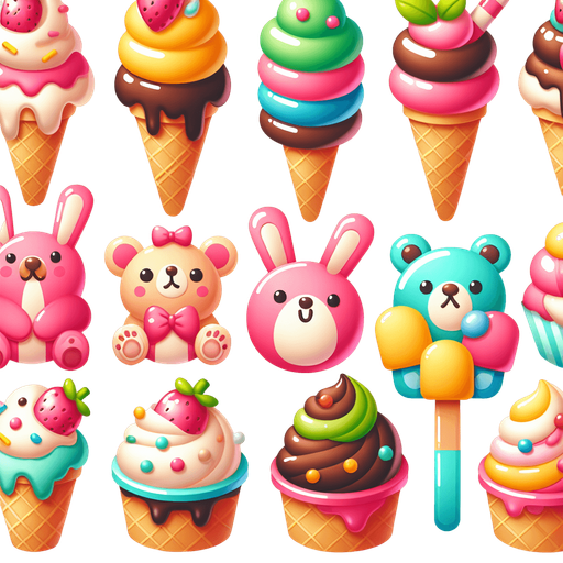 Glaces pour enfant.
Photo