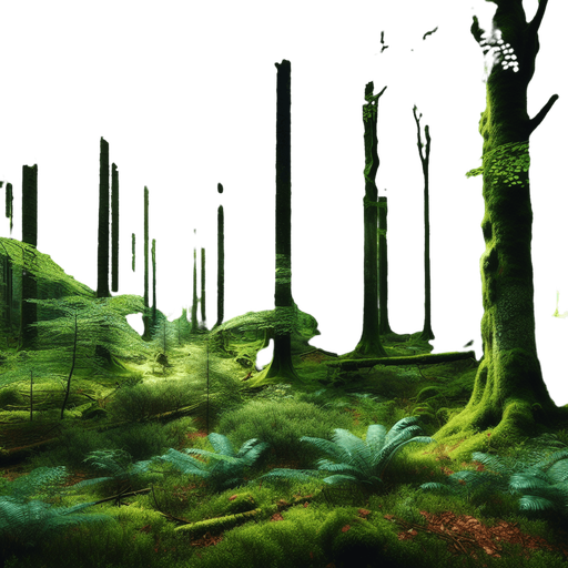 a forest.