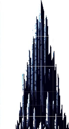 stalactite spike, front view, I want the art style to reflect a classic 16-bit retro pixel art aesthetic, reminiscent of early 1990s RPGs..
Single Game Texture. In-Game asset. 2d. Blank background. High contrast. No shadows.