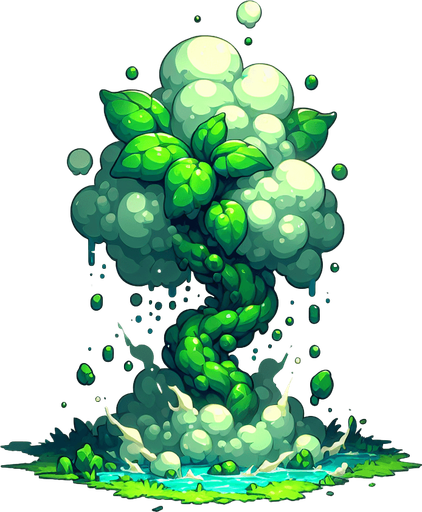 Water plant like smoke monster green
Single Game Texture. In-Game asset. 2d. Blank background. High contrast. No shadows. Single Game Texture. In-Game asset. 2d. Blank background. High contrast. No shadows.