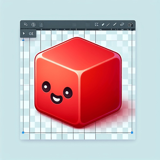 Perfectly square red game piece with cute happy face. Cartoon style. Cute art style. Simple vector style. No Shadows.
Single Game Texture. In-Game asset. 2d. Blank background. High contrast. No shadows.