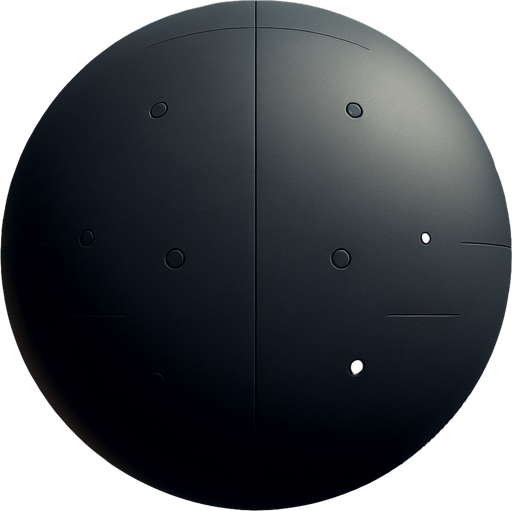 create a flat, round, black counter.
Single Game Texture. In-Game asset. 2d. Blank background. High contrast. No shadows.