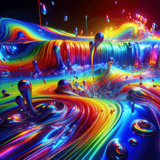 a rainbow liquid.
full screen