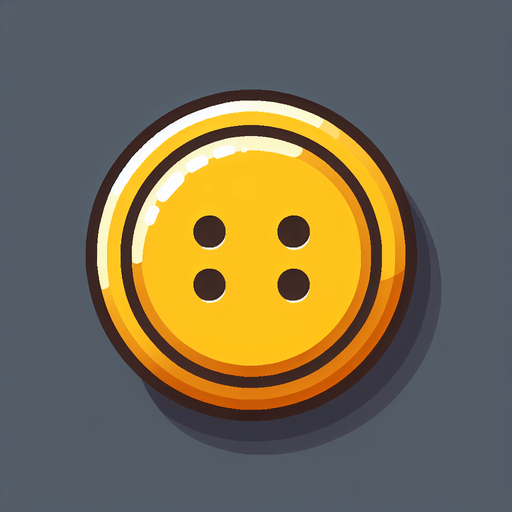 Yellow circle button unreal engine 5 
Single Game Texture. In-Game asset. 2d. Blank background. High contrast. No shadows.