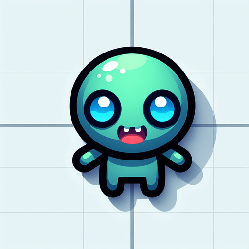 cute zombie character.
Single Game Texture. In-Game asset. 2d. Blank background. High contrast. No shadows. top down view. view from above. bird view