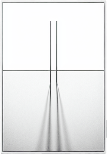 two vertical lines with a blank background.