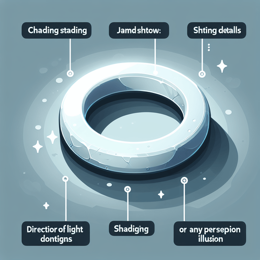 cartoon white ring. simple..
Single Game Texture. In-Game asset. 2d. Blank background. High contrast. No shadows.