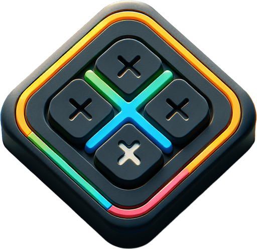 a button with text that says "X".
Single Game Texture. In-Game asset. 2d. Blank background. High contrast. No shadows.