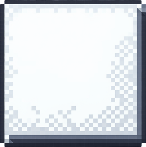 white stylized minimalistic 8-bit pixelated background.
Single Game Texture. In-Game asset. 2d. Blank background. High contrast. No shadows.