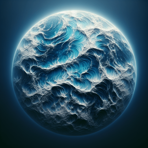 ocean surface overhead view.
Single Game Texture. In-Game asset. 2d. Blank background. High contrast. No shadows.