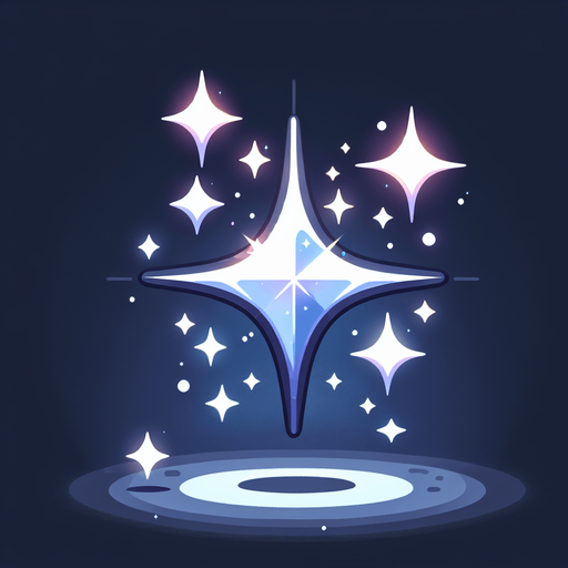 Sparkles.
Single Game Texture. In-Game asset. 2d. Blank background. High contrast. No shadows.