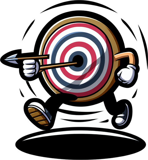 cartoon shooting target sprite
Single Game Texture. In-Game asset. 2d. Blank background. High contrast. No shadows.