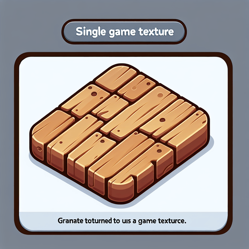 Cartoon. Wood board. In game asset. Single Game Texture. In-Game asset. 2d. Blank background. High contrast. No shadows.