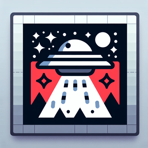 Ufo.
Single Game Texture. In-Game asset. 2d. Blank background. High contrast. No shadows.