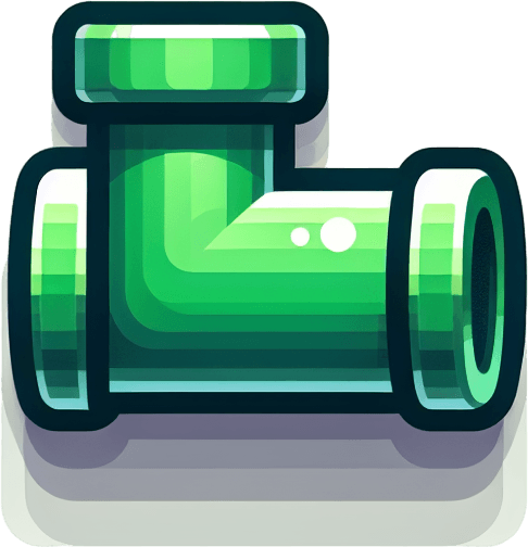 A green pipe facing upwards.
Single Game Texture. In-Game asset. 2d. Blank background. High contrast. No shadows.