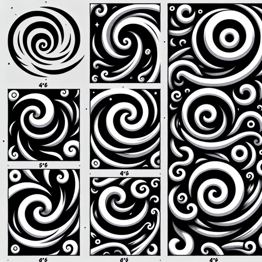 whirling spiral wind squiggles.
Single Game Texture. In-Game asset. 2d. Blank background. High contrast. No shadows.