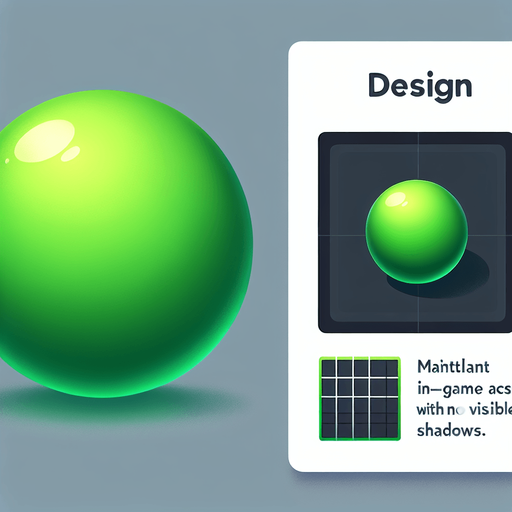 Green
 round ball.
Single Game Texture. In-Game asset. 2d. Blank background. High contrast. No shadows.