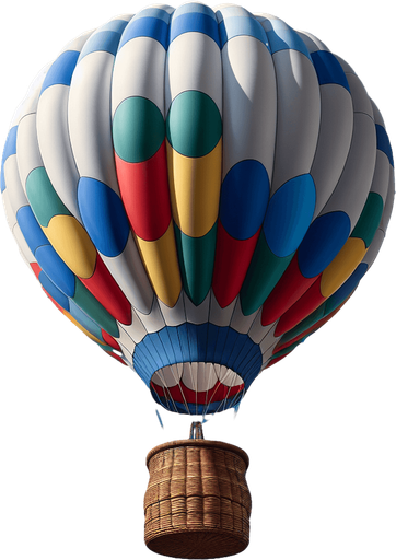 an air ballon.
photorealistic