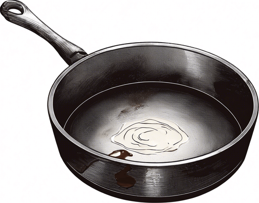 add melted choclate in the frying pan