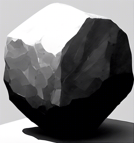 A small rock