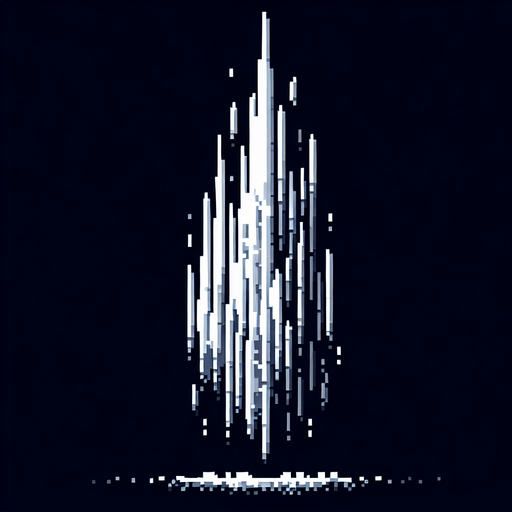 stalactite spike, front view, I want the art style to reflect a classic 16-bit retro pixel art aesthetic, reminiscent of early 1990s RPGs..
Single Game Texture. In-Game asset. 2d. Blank background. High contrast. No shadows.