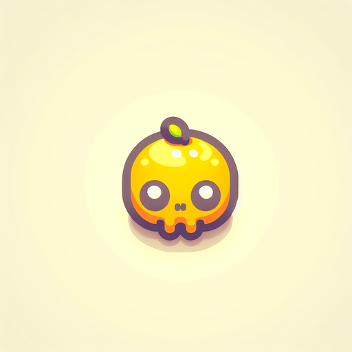 cute mignon zombie in yellow.
Single Game Texture. In-Game asset. 2d. Blank background. High contrast. No shadows. bird view. top down view