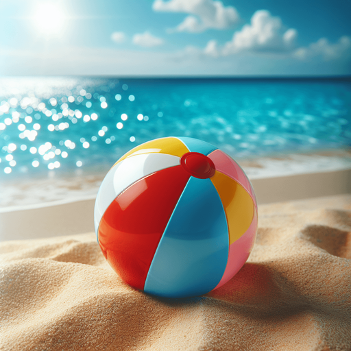 Un ballon de plage.
Image