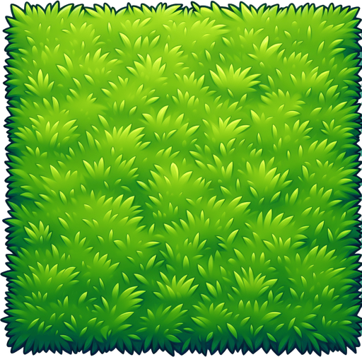 flat grass background.
Single Game Texture. In-Game asset. 2d. Blank background. High contrast. No shadows.