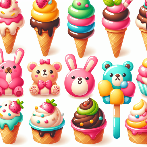 Glaces pour enfant.
Photo