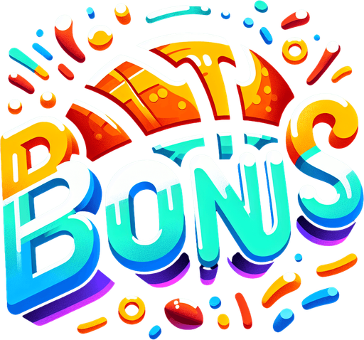 Create a cartoon-style illustration of the word ''Bonus''. The goal is to capture a lively and playful text. The letter "O" in Bonus should be a basketball.
Single Game Texture. In-Game asset. 2d. Blank background. High contrast. No shadows.