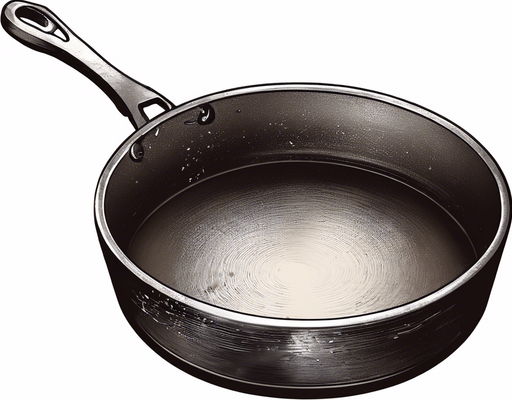 add melted choclate in this frying pan