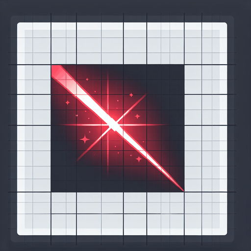 RED LASER.
Single Game Texture. In-Game asset. 2d. Blank background. High contrast. No shadows.