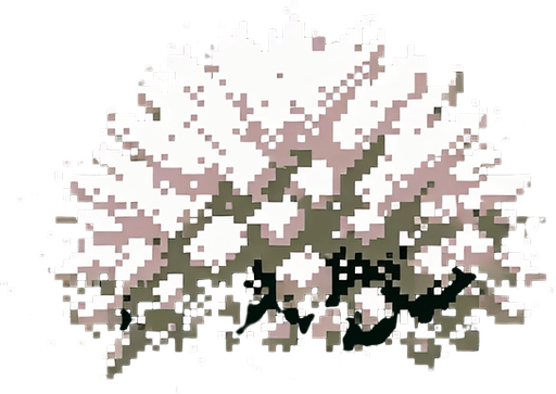 dusty snow puff. Single Game Texture. In-Game asset. 2d. Blank background. High contrast. No shadows. pixelated. 8 bit