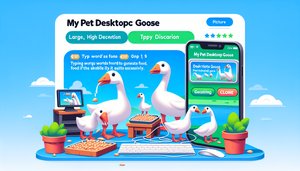 My Pet Desktop Goose