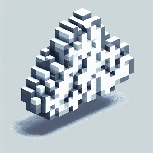 a pixel cloud.
Single Game Texture. In-Game asset. 2d. Blank background. High contrast. No shadows.